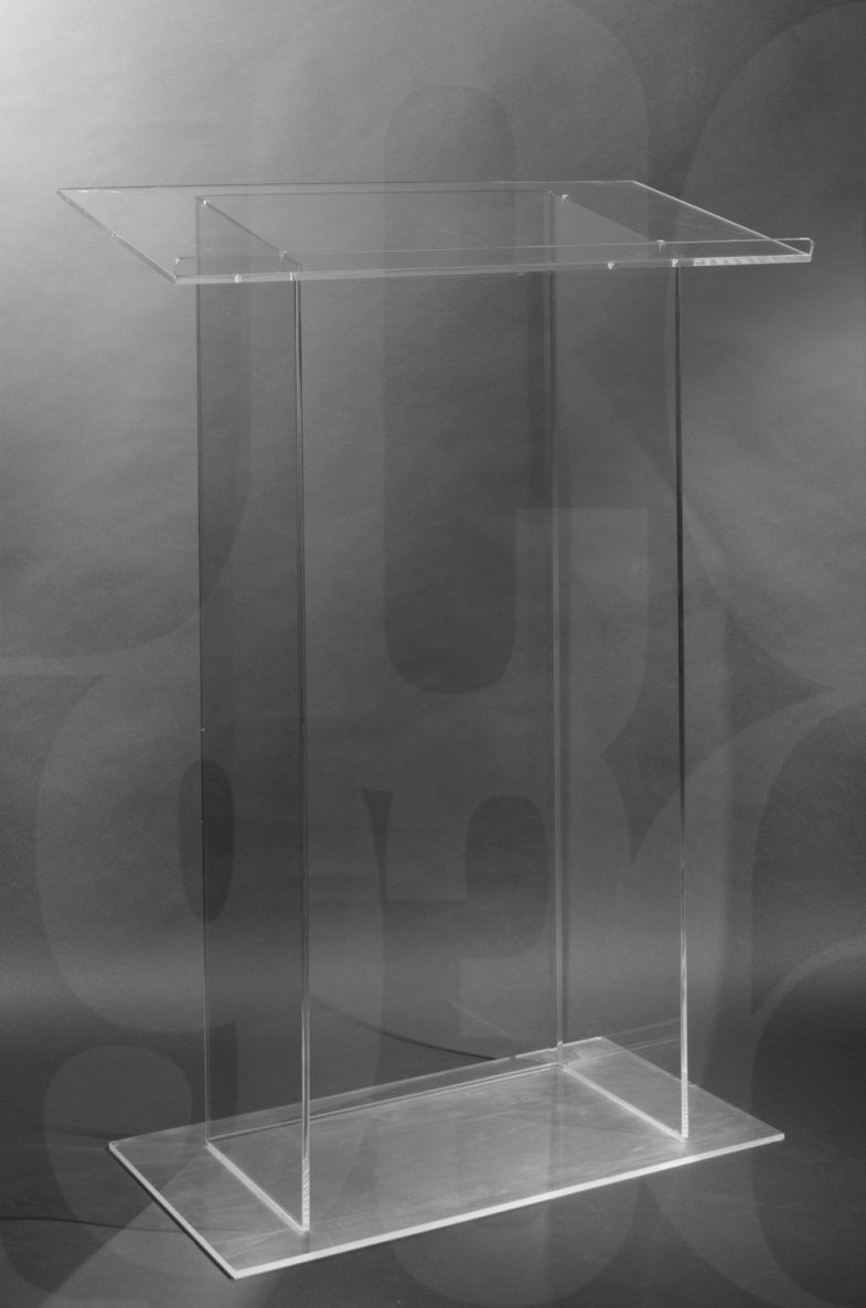 Atril de acrilico cristal La Casa del Celuloide SRL