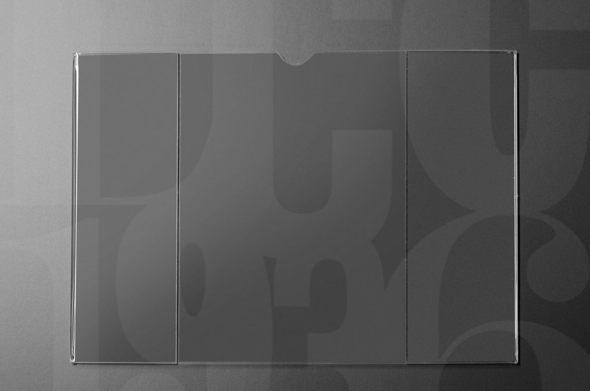 Porta lamina de acrilico